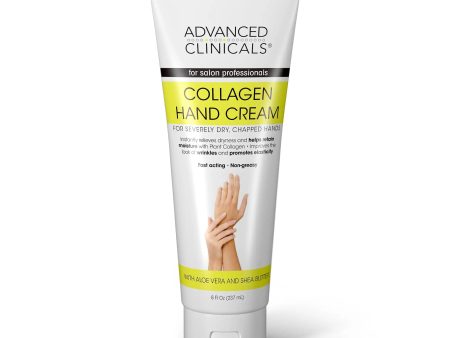 ADVANCED CLINICALS for salon professional collagen hand cream كريم اليدين بالكولاجين من ادفانسد كلينيكالز For Cheap