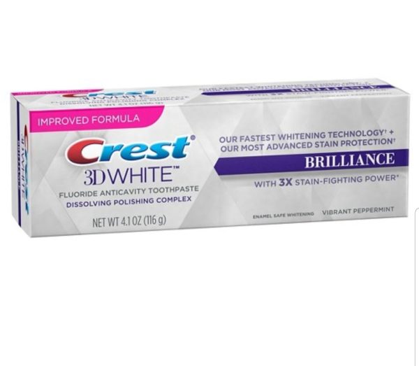 Crest 3D white Brillianc   معجون تبييض وتنظيف الاسنان من كرست Online Hot Sale