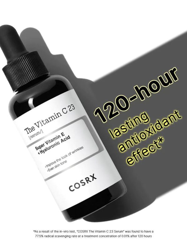 COSRX The Vitamin C 23 Serum Super Vitamin E + Hyaluronic Acid  سيروم فيتامين سي واي والهايلرونك اسد من كوزركس For Cheap