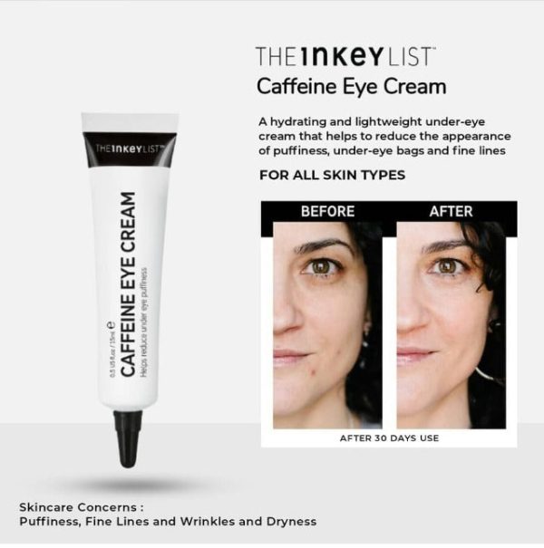 The Inkey List Caffeine Eye Cream Supply