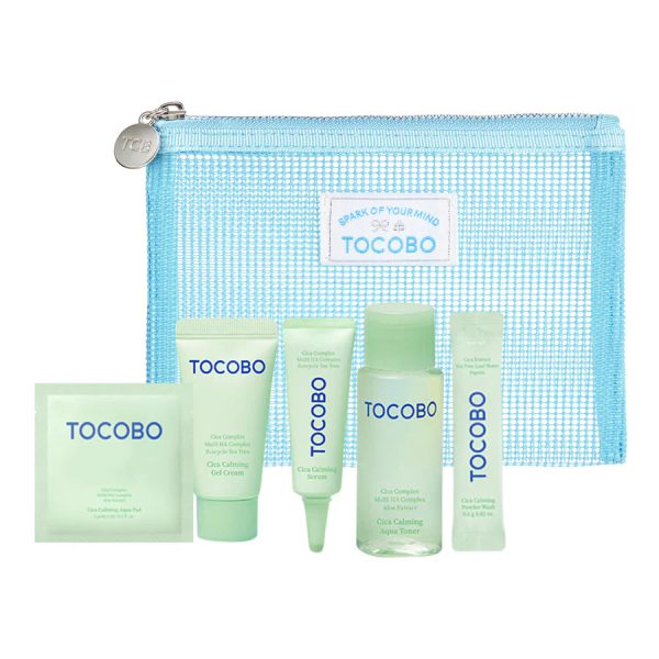 TOCOBO CICA CALMING TRIAL KIT مجموعة العناية بالبشرة من توكوبو بحجم السفر Discount