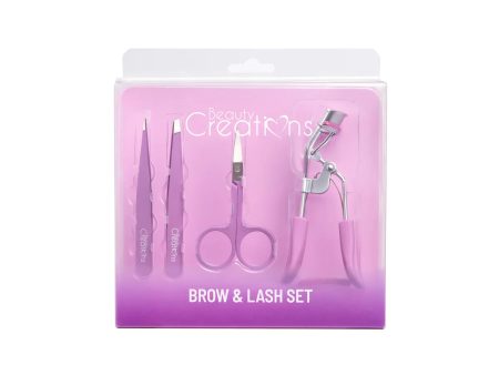 BEAUTY CREATION Brow and Lash Set مجموعة ادوات للعناية بالحواجب والرموش For Discount