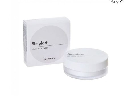 TONYMOLY Simplast Oil Paper Powder باودر لامتصاص الدهون Supply