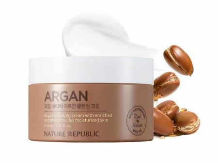 NATURE REPUBLIC Argan Cleansing Cream كريم ازالة المكياج بالاركان من نيجر ريببلك Cheap