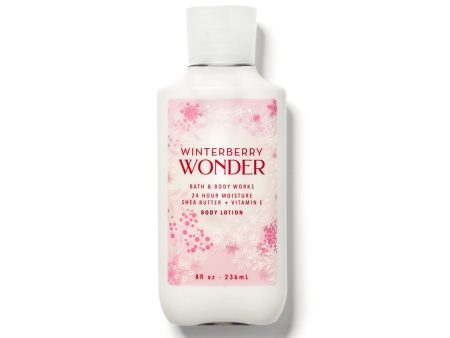 BATH AND BODY WORKS Winterberry Wonder  24-Hr Moisture Body Lotion لوشن الجسم من باث اند بودي ووركس Discount