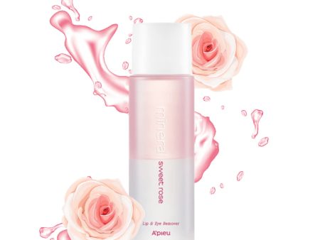 A PIEU Mineral Sweet Rose Lip & Eye Remover مزيل المكياج من ايبيو For Cheap