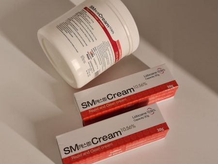 SM Cream 10.56% Rapid And Clean Cream كريم التخدير الموضعي For Cheap