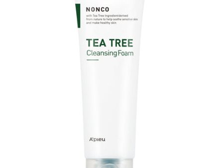 A PIEU Nonco Tea Tree Cleansing Foam غسول البشرة بالشاي من ايبيو For Cheap