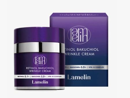 LAMELIN Retinol Bakuchiol Wrinkle Cream Retinol 0.1 Bakuchiol 0.5 Vita 10 Complex Discount