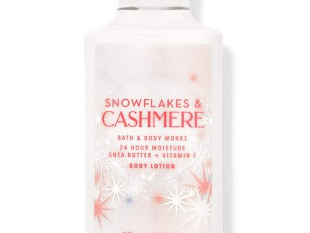 BATH AND BODY WORKS Snowflakes cashmere 24-Hr Moisture Body Lotion لوشن الجسم من باث اند بودي ووركس Online Sale