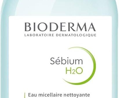 BIODERMA sebium H2O purifing cleansing micellar water combination oily skin ماء الميسلار من بايو ديرما للبشرة المختلطة والدهنية Sale