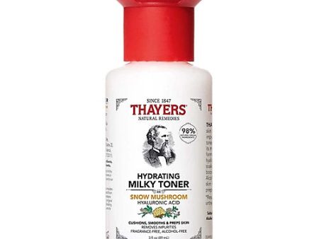 THAYERS Milky Hydrating Face Toner with Snow Mushroom, Hyaluronic Acid and Elderflower تونر الترطيب الحليبي Online Hot Sale