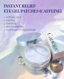 K SECRET Instant Relief Eye Gel Patches CAFFEINE شرائح العين بالكافايين Sale