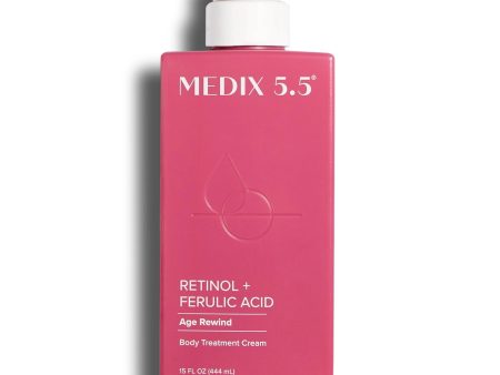 MEDIX 5.5 Retinol + Ferulic acid age rewind body treatment cream كريم الجسم بالريتينول + حمض الفيروليك من ميديكس Supply