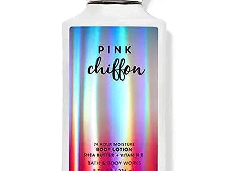 BATH AND BODY WORKS  PINK CHIFFON  24-Hr Moisture Body Lotion لوشن الجسم من باث اند بودي ووركس For Sale