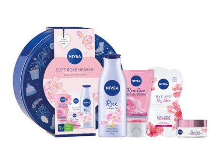 NIVEA soft rose heaven skincare regime Cheap