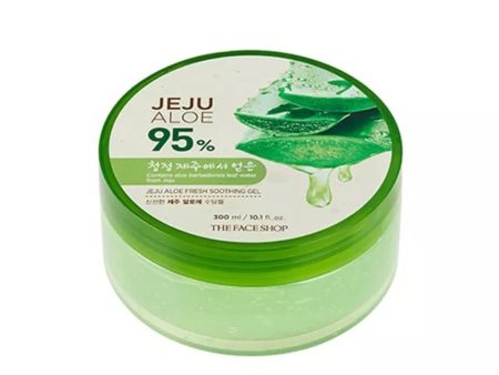 THE FACE SHOP Jeju Aloe 95% Fresh Soothing Gel جل الالو فيرا من ذا فيس شوب on Sale