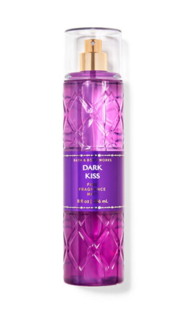 BATH AND BODY WORKS Dark Kiss Fine Fragrance Mist مست معطر للجسم Supply