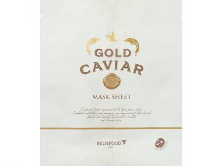 SKINFOOD Gold caviar sheet mask Online Sale