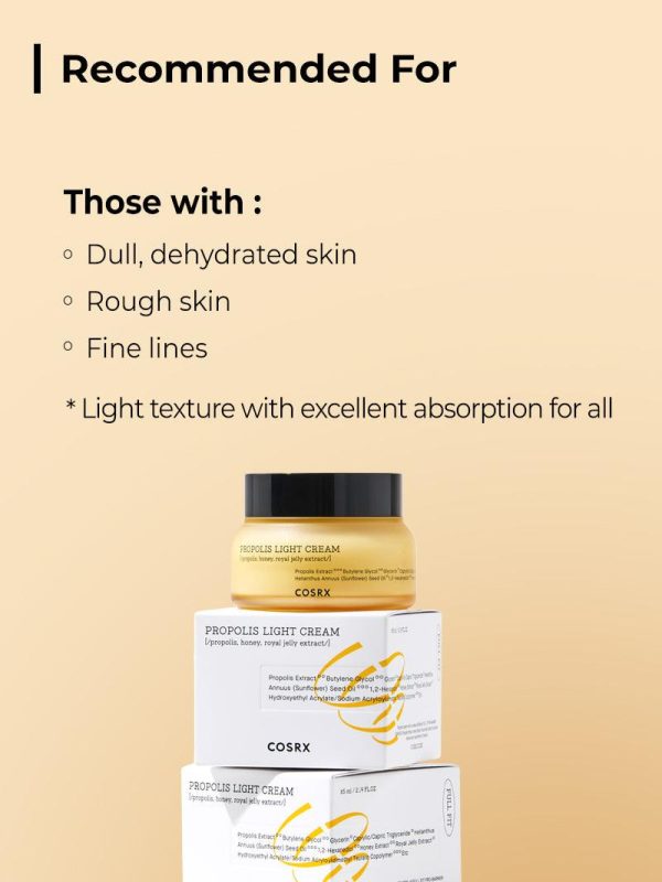 COSRX Full Fit Propolis Light Cream كريم البروبلس Online Sale