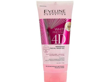 Eveline white prestige 4d whitening facial wash gel غسول البشرة بقوام جل من ايفيلين For Sale