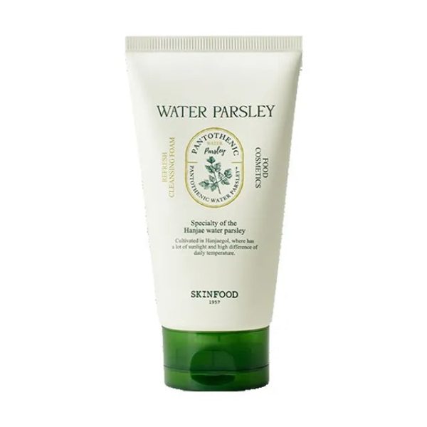 SKINFOOD Pantothenic Water Parsley Refresh Cleansing Foam Hot on Sale