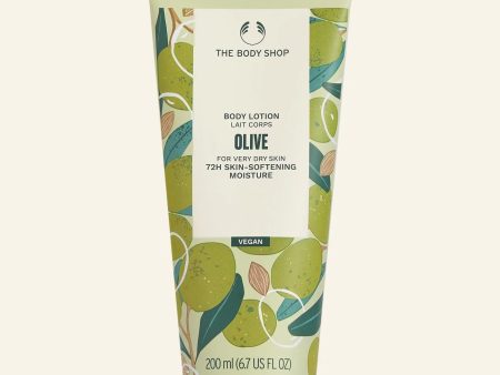 THE BODY SHOP Body Lotion Lait Corps Olive Fore Very Dry Skin 72 H Skin Softening Moisture Vegan Online now