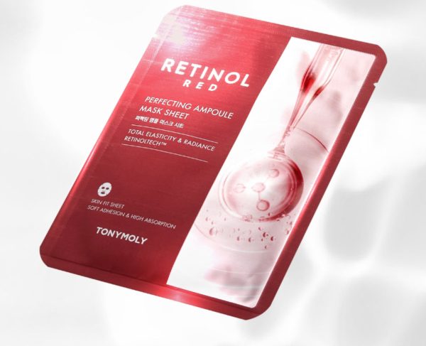 TONYMOLY Red Retinol Perfecting Ampoule Mask Set مجموعة اقنعة ورقية Online Hot Sale