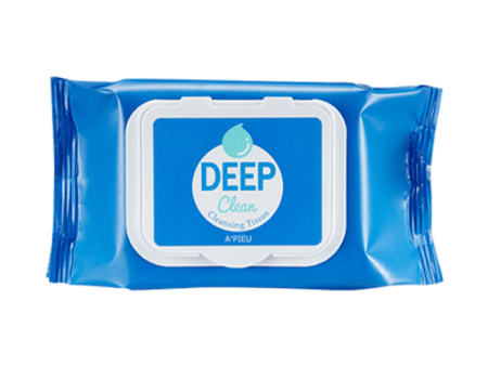 A PIEU Deep Clean Cleansing Tissue 25 Cleansing Wipes مناديل مبللة لتنظيف البشرة من ايبيو Online Sale