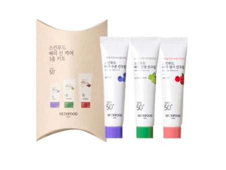 SKINFOOD Berry moisturizing sun cream set SPF 50 PA++++ Discount