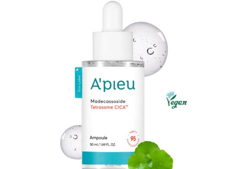 A PIEU Madecassoside Tetrasome Cica Ampoule 2X سيروم البشرة بالماديكاسوسايد المهدئ من ايبيو Cheap