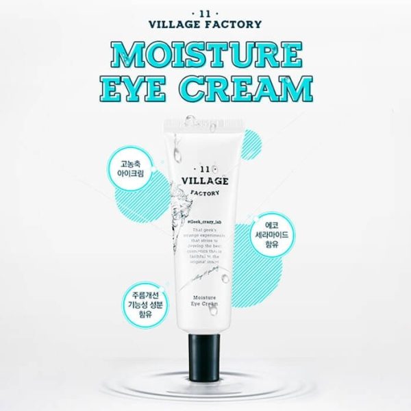 VILLAGE 11 FACTORY Moisture Eye Cream Geek Crazy Lab كريم العين Sale