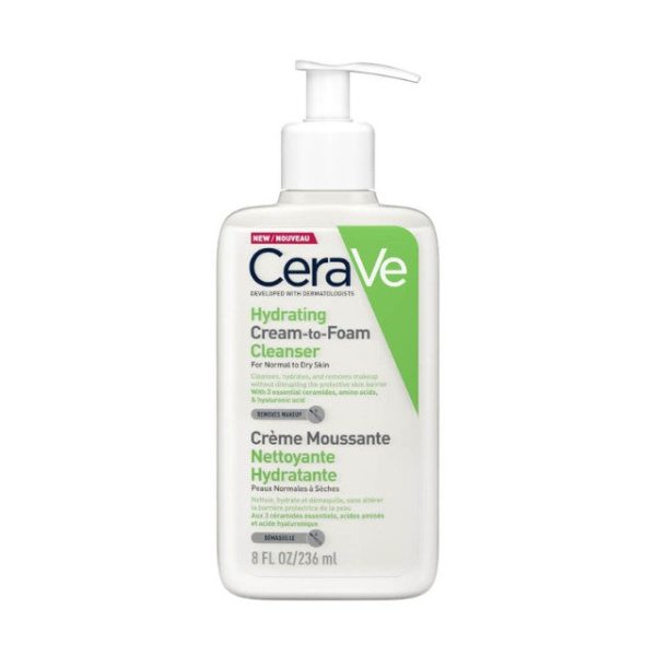 CeraVe Hydrating Cream-to-Foam Cleanser For Cheap