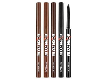 A PIEU Born To Be Madproof Skinny Brow Pencil قلم الحواجب من ايبيو Discount