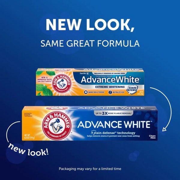 ARM & HAMMER Advance White Extreme Whitening Toothpaste معجون الأسنان   Fashion