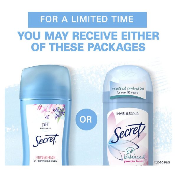 SECRET Invisible Solid Antiperspirant Deodorant Powder Fresh Online Sale