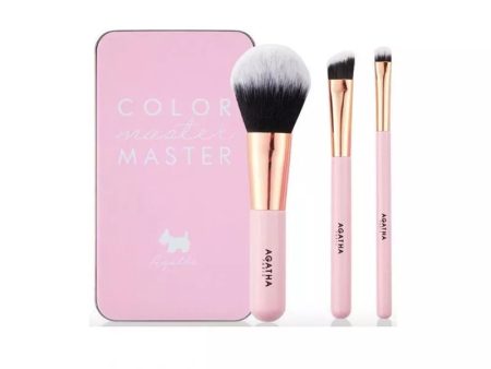 AGATHA Color Matte Master Trio Brush Set سيت فرش مكياج For Discount