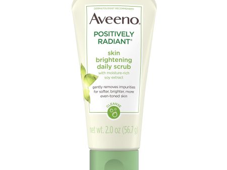 AVEENO positively radiant skin brightening daily scrub مقشر البشرة اليومي من افينو Supply