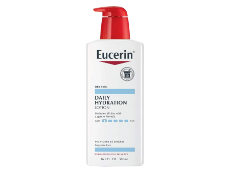 Eucerin daily hydration lotion لوشن ترطيب وتنعيم البشرة من يوسيرين For Sale