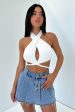 Jena Crop  - White on Sale