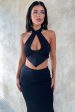 Seda Crop - Black on Sale